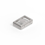 Wurth Elektronik Tin Plated Steel Shielding Cage Seamless Frame, 15.6 x 10.6 x 3mm