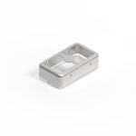 Wurth Elektronik Tin Plated Steel Shielding Cage Seamless Frame, 21 x 12 x 5mm