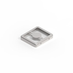 Wurth Elektronik Tin Plated Steel Shielding Cage Seamless Frame, 22 x 19.3 x 3.3mm