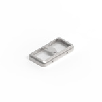 Wurth Elektronik Tin Plated Steel Shielding Cage Seamless Frame, 22 x 11.3 x 2.8mm