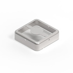 Wurth Elektronik Tin Plated Steel Shielding Cage Seamless Frame, 25.7 x 25.7 x 6.5mm