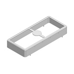 Masach Tech Tin Plated Steel Shielding Cage Seamless Frame, 54.4 x 23.9 x 7.5mm