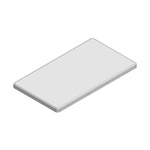 Masach Tech Tin Plated Steel Shielding Cage Seamless Cover, 63.5 x 35.9 x 2.5mm