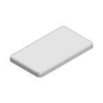 Masach Tech Tin Plated Steel Shielding Cage Seamless Cover, 64.4 x 36.9 x 4mm