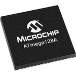 Microchip ATMEGA128A-MU, 8bit AVR Microcontroller, ATmega, 16MHz, 128 kB Flash, 64-Pin VQFN