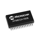 Microchip ATMEGA1608-XF Microcontroller, 16 kB Flash, 32-Pin