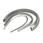3851050, Shielding Strip of Copper Beryllium (CuBe) with nickel plating With Screw 409.79mm x 27.7mm x 6.4mm