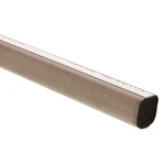 DHR10x10NI-N4V0-1000, Shielding Strip of Nickel Copper Alloy, PUR With Tape 1m x 10mm x 10mm