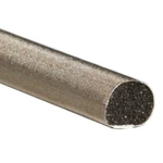 DHR6,4x3,6NI-N2,5V0-1000, Shielding Strip of Nickel Copper Alloy, PUR With Tape 1m x 6.4mm x 3.6mm