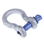RS PRO Bow Shackle, Zinc Plated Steel, 0.5t