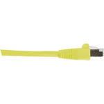 RS PRO Cat6 Male RJ45 to Male RJ45 Ethernet Cable, F/UTP, Yellow LSZH Sheath, 0.5m