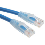 RS PRO Cat6 Male RJ45 to Male RJ45 Ethernet Cable, U/UTP, Blue PVC Sheath, 5m