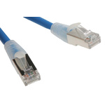 RS PRO Cat6 Male RJ45 to Male RJ45 Ethernet Cable, F/UTP, Blue LSZH Sheath, 5m
