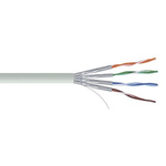RS PRO Cat7 Ethernet Cable, U/FTP, Grey LSZH Sheath, 100m, Low Smoke Zero Halogen (LSZH)