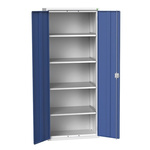 Bott 2 Door Steel Lockable Floor Standing Storage Cabinet, 2000 x 800 x 550mm