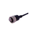 RS PRO Cat6 Straight Male RJ45 to Straight RJ45 Ethernet Cable, Black PVC Sheath, 300mm