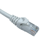 RS PRO Cat6 Male RJ45 to Male RJ45 Ethernet Cable, White, 2m
