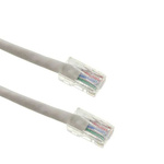 RS PRO Cat5e RJ45 to RJ45 Ethernet Cable, U/UTP, Grey, 2.1m