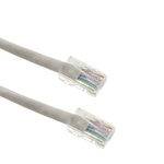 RS PRO Cat5e RJ45 to RJ45 Ethernet Cable, U/UTP, Grey, 3m