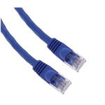 RS PRO Cat6 RJ45 to RJ45 Ethernet Cable, U/UTP, Blue, 915mm
