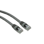 RS PRO Cat6 RJ45 to RJ45 Ethernet Cable, U/UTP, Grey, 915mm