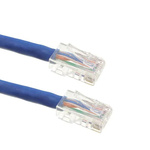 RS PRO Cat6 RJ45 to RJ45 Ethernet Cable, U/UTP, Blue, 2.1m