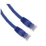 RS PRO Cat6 RJ45 to RJ45 Ethernet Cable, U/UTP, Blue, 2.1m