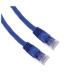 RS PRO Cat6 RJ45 to RJ45 Ethernet Cable, U/UTP, Blue, 3m