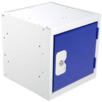RS PRO 1 Door Blue Locker, 305 mm x 305 mm x 305mm