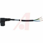 POWER SUPPLY CORD, RIGHT ANGLE, 6'7", 18AWG 3 CONDUCTOR, PLASTIC INSULATION