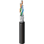 Belden Cat5e Ethernet Cable, F/UTP, Grey PVC Sheath, 100m