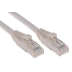 RS PRO Cat5e Male RJ45 to Male RJ45 Ethernet Cable, U/UTP, White PVC Sheath, 5m