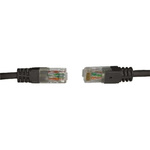 RS PRO Cat6 Male RJ45 to Male RJ45 Ethernet Cable, U/UTP, Black LSZH Sheath, 20m