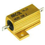 Arcol, 22Ω 25W Wire Wound Chassis Mount Resistor HS25 22R J ±5%