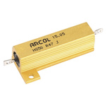Arcol, 470mΩ 50W Wire Wound Chassis Mount Resistor HS50 R47 J ±5%
