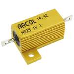 Arcol, 1kΩ 25W Wire Wound Chassis Mount Resistor HS25 1K J ±5%