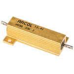 Arcol, 33kΩ 50W Wire Wound Chassis Mount Resistor HS50 33K J ±5%