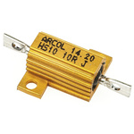 Arcol, 10Ω 10W Wire Wound Chassis Mount Resistor HS10 10R J ±5%