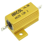 Arcol, 12Ω 25W Wire Wound Chassis Mount Resistor HS25 12R J ±5%