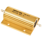 Arcol, 100mΩ 100W Wire Wound Chassis Mount Resistor HS100 R1 J ±5%