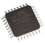 Microchip ATMEGA168PA-AU, 8bit AVR Microcontroller, ATmega, 20MHz, 16 kB Flash, 32-Pin TQFP