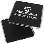 Microchip AT32UC3A3256-ALUT, 32bit AVR32 Microcontroller, AVR, 84MHz, 256 kB Flash, 144-Pin LQFP