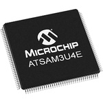 Microchip ATSAM3U4EA-AU, 32bit ARM Cortex M3 Microcontroller, ATSAM, 96MHz, 256 kB Flash, 144-Pin LQFP