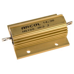 Arcol, 3.3kΩ 100W Wire Wound Chassis Mount Resistor HS100 3K3 J ±5%
