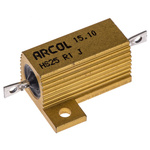 Arcol, 100mΩ 25W Wire Wound Chassis Mount Resistor HS25 R1 J ±5%