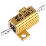Arcol, 220Ω 10W Wire Wound Chassis Mount Resistor HS10 220R J ±5%