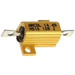 Arcol, 12Ω 10W Wire Wound Chassis Mount Resistor HS10 12R J ±5%