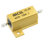 Arcol, 150Ω 25W Wire Wound Chassis Mount Resistor HS25 150R J ±5%