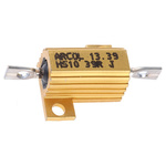 Arcol, 39Ω 10W Wire Wound Chassis Mount Resistor HS10 39R J ±5%