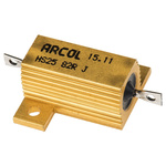 Arcol, 82Ω 25W Wire Wound Chassis Mount Resistor HS25 82R J ±5%